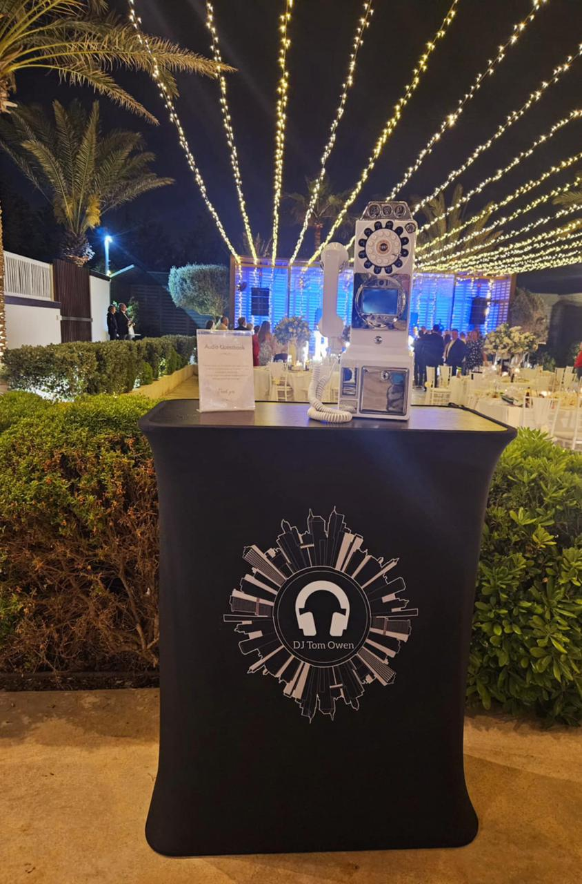 services video guestbook DJ Tom Owen - Cyprus Wedding DJ